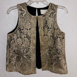 Size Small Gold & black blouse. J.O.A. Los Angeles